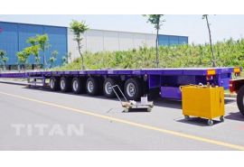6 Axle 62m Windmill Blade Trailer will be sent to Kazakhstan