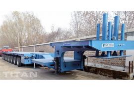 8 Axle 56m Extendable Blade Trailer will be sent to Vietnam