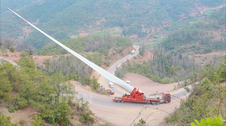 Windmill Blade Transport Adaptor Trailer will be sent to Kazakhstan