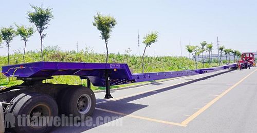 6 Axle 62m Windmill Blade Trailer will be sent to Kazakhstan