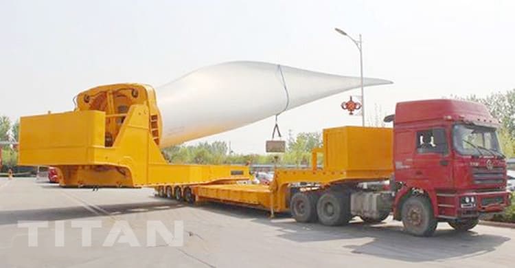 Windmill Blade Transport Adaptor ready for shipment to Vietnam