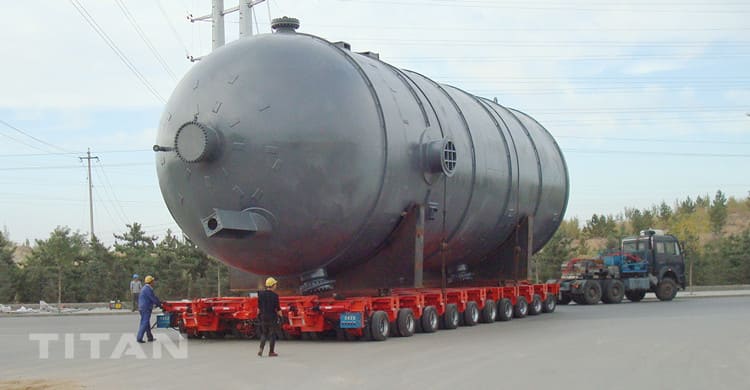 Feedback of Wind Tower Transport Trailer from Vietnam Customer