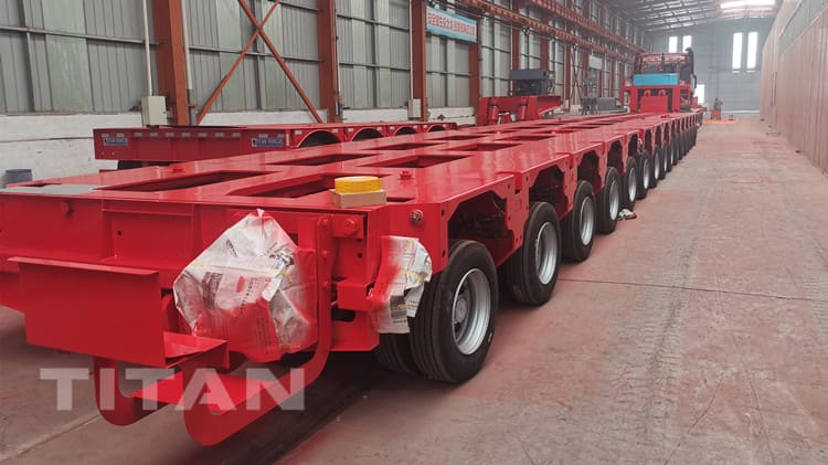 Wind Tower Transport Trailer for Sale in Vietnam