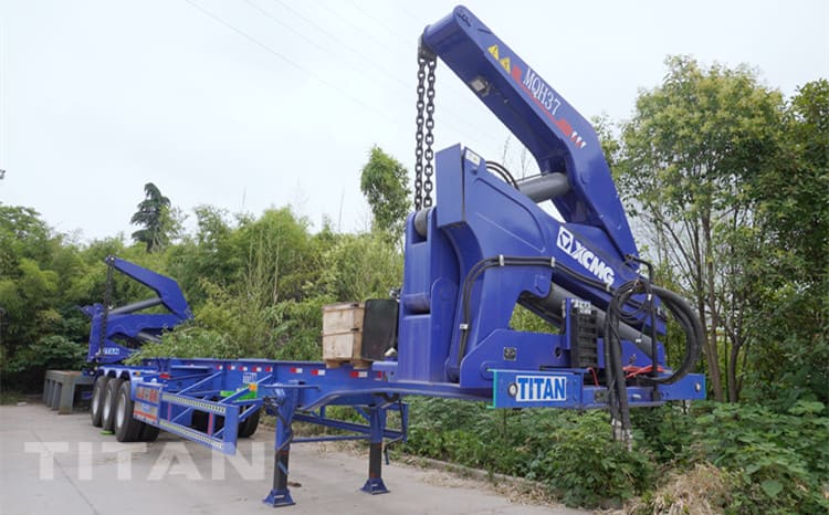3 Axle 40 Ft Sidelifter Truck Trailer will be shipped to Fiji