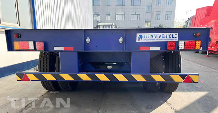4 Axle Extendable Semi Trailer will be sent to Vietnam 