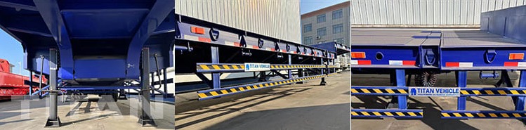 4 Axle Extendable Semi Trailer will be sent to Vietnam 