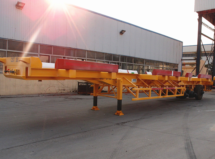 Difference between different models of container chassis trailer