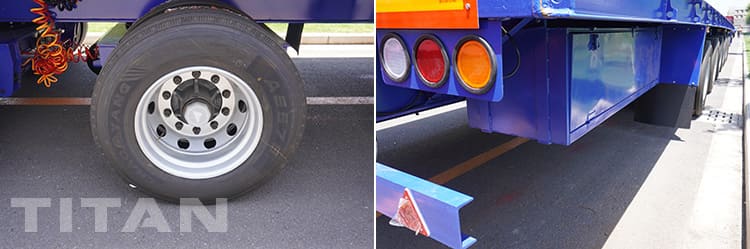 6 Axle Extendable Drop Deck Trailer for Sale in Vietnam