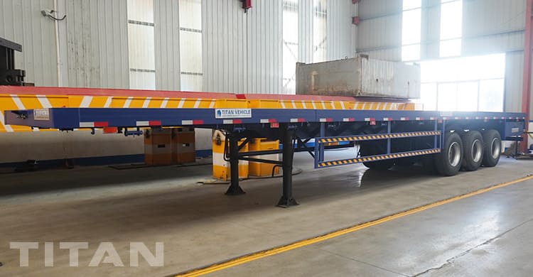 3 Axle Extendable Flatbed Trailer for Sale in Namibia