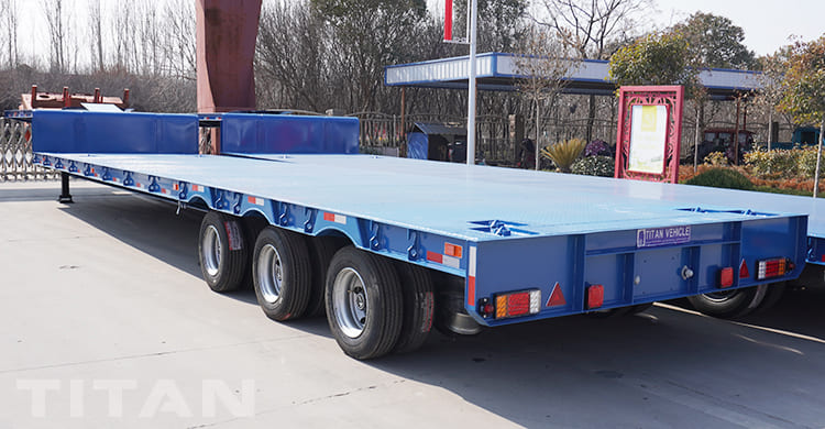 3 Axle Extendable Step Deck Trailer for Sale in Nigeria