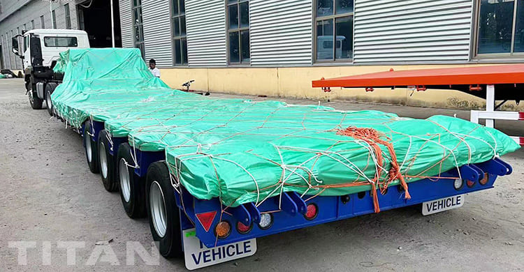4 Line 8 Axle Semi Low Loader Trailer for Sale in Zimbabwe