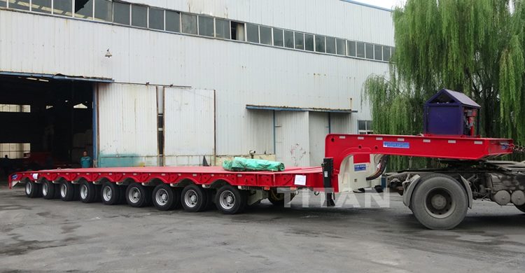 Stretch Extendable Windmill Low Bed Trailer