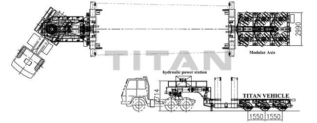 wind tower trailer
