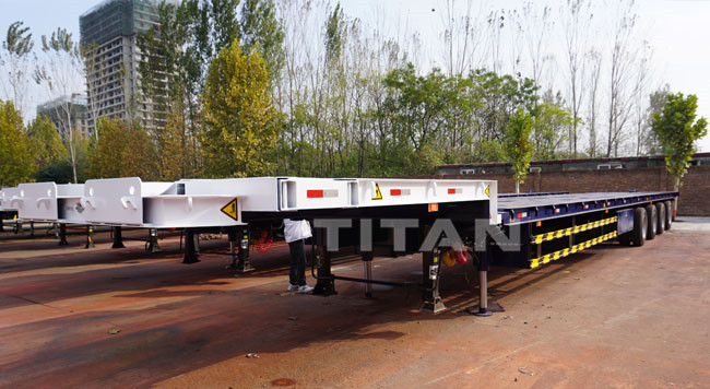 56m Long Vehicle Wind Blade Trailer