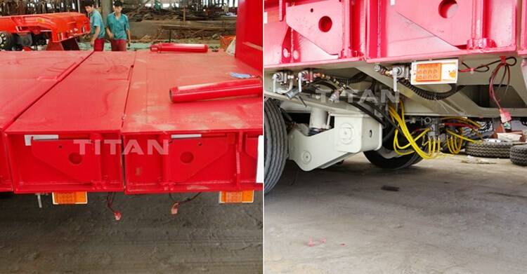 9 Axle Extendable Low Bed Trailer