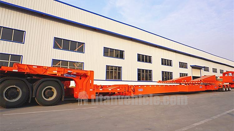 Extendable Gooseneck Telescopic Trailer