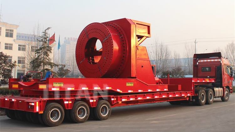 Windmill Trailer Wind Turbine Tower Transport