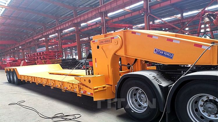 3 Axle 80 Ton Lowboy Trailer for Sale in Burundi