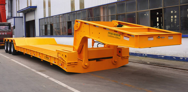 3 Axle 70 Ton Lowboy Trailer For Sale In Uruguay
