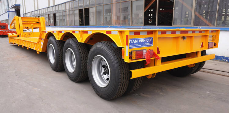 3 Axle 70 Ton Lowboy Trailer For Sale In Uruguay