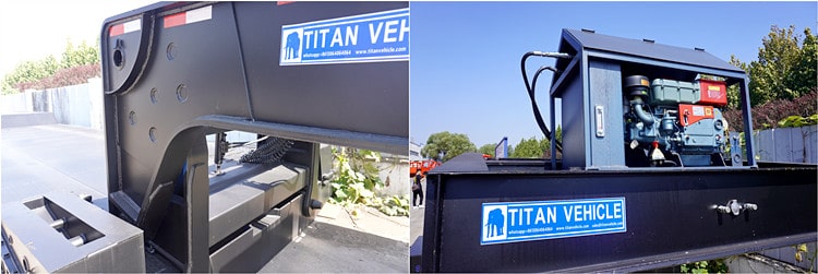 3 Line 6 Axle Lowboy Trailer For Sale In India
