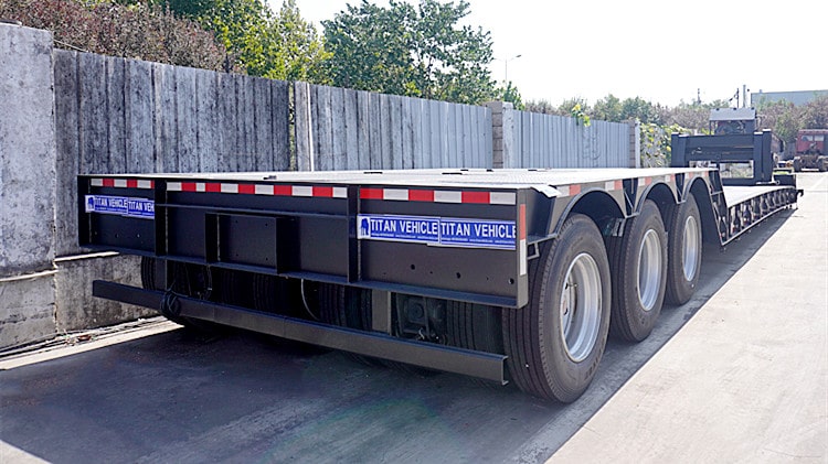 3 Line 6 Axle Lowboy Trailer For Sale In India
