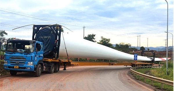  6 Axle Extendable Blade Trailer Feedback from Vietnam Customer
