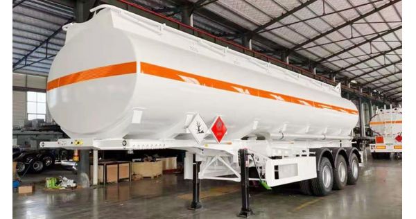 3 Axle 45000 Liters Fuel Tanker Trailers For Sale