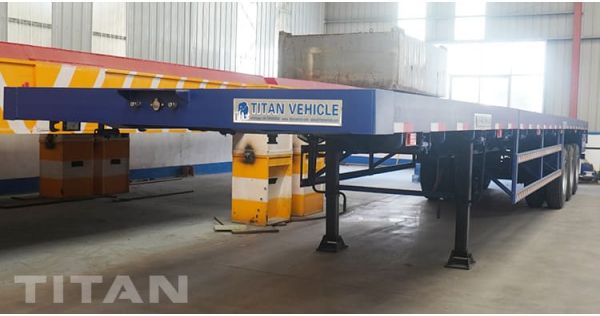 3 Axle Extendable Flatbed Trailer will be sent to Namibia