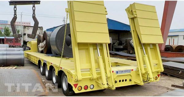 4 Line 8 Axle Multi Axle Heavy Haul Trailers will be sent to Guyana