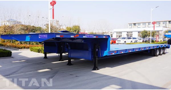 3 Axle Extendable Step Deck Trailer will be sent to Nigeria