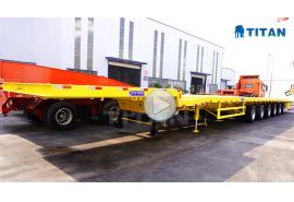 6 Axle extendable trailer for windmill projects   